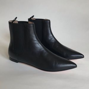 Gianvito Rossi Black Chelsea Ankle Boots